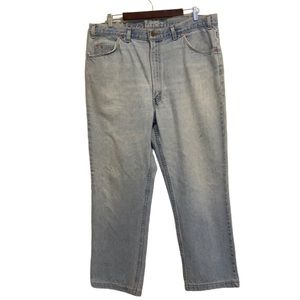 Vintage Levi’s Jeans Mens 39 x 28 Straight Leg Light Blue Made in Canada